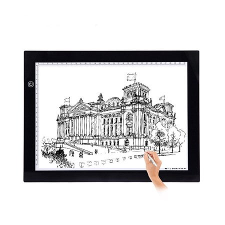 Drawing pad,Light board,A4 Painting Pads Great for Tattoo Drawing Sketching
